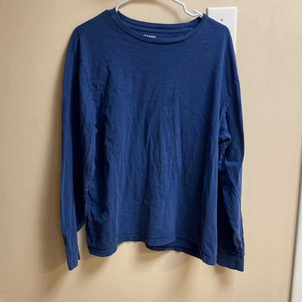 Old Navy Blue Long Sleeve Shirt